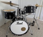 Pearl Roadshow 4pc Bop jazz Drum Set - Jet Black -  video 