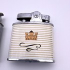 Vintage Omega Super Lighter Japan   Evans Trig-a-lite Pocket Lighter Lot Of 2