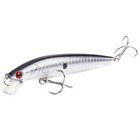60pcs Floating Topwater Minnow Lures Hard Baits  Treble Hooks For Bass