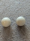 Two White Generic Unbranded Cue Balls