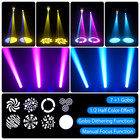 150w Moving Head Stage Light 7gobo Rgbw Led 8color Dj Dmx Beam Disco Club Party