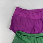 Oiselle Roga Running Shorts Bundle Womens 10 Green Purple Yoga Hiking Active