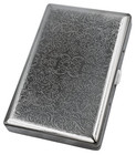 Retro Metal Cigarette Case Holder Vintage Etched Pocket Box For King 100s