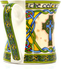 Irish Celtic High Cross Bone China Mug