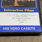 Interurban Pacific Northwest Holiday Olympian  Railroad Vhs Vintage Rare Htf