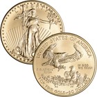 American Gold Eagle 1 Oz  50 - Pcgs Ms69 Random Date And Label