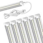 T8 Led Tube Light Bulbs 4ft 60w 8ft Led Shop Light Fixture 5000k 6500k
