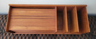 Georg Petersens Mobelfabrik Desk Organizer  Danish Teak Mid-century Modern