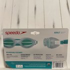 New Speedo Boomerang Adult Goggles Uv Protection Anti Fog Easy Adjust Strap Pink