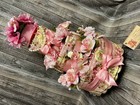 Baby Diaper Cake Tea Garden Floral Elegant Shower Centerpiece Gift Girl Pink