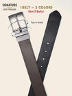 Levi Strauss Signature - Premium Leather Reversible Belt For Men For Jeans  W   