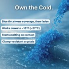 Thawtful Blue Ice   Snow Melt - Blue Granular Rock Salt  Melts To    16  f     27  c 