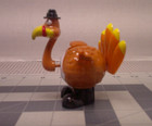 Solar Dancing Turkey Fall Thanksgiving With Small Hat