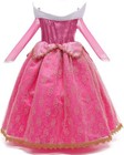 Aurora Inspired Costume Dress For Girls     Complete Set With Accessories