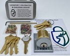 Locksport Premium Schlage 7-pin Practice Lock   Diy Challenge Lock Kit