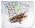 Stamped For Cross Stitch Baby Quilt Kit  Nursery Rhymes