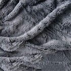 Jecrizy Giant Bean Bag Chair Cover Soft Pv Velvet Sofa White 6ft Size 6ft