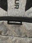 Under Armour Ua Hustle 5 0 Backpack Gray School Laptop Book Bag Padded