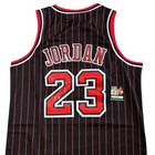 Michael Jordan Signed Jersey Pinstripe    96-97 Chicago Bulls  23 Autographed Coa