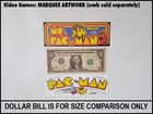Fridge Fun Refrigerator Magnet Pac-man Marquee Art Retro Video Games Gaming 80s