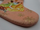 Disney Princess Christms Stocking Tiana Cinderella Belle Peach   White 20 