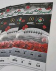 4 2018 Rose Bowl Georgia Bulldogs Vs Oklahoma Sooners Football Ticket Stubs