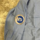 Vintage Nyc Mta Vf Imagewear Mta Blue Work Shirt Long Sleeve New