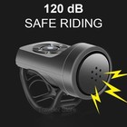 Bicycle Charging Horn Super Loud Bells Mountain Bike Electric Mtb Usb Charge Us