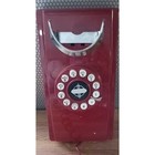 Crosley Wall Phone With Push Button Technology - Red