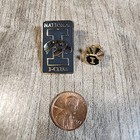 Vintage National I Club Metal Pinback Lapel Pin Iowa Hawkeyes