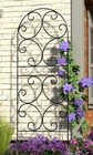 Panacea 84401 Scroll Trellises     Pack Of 2 Arched Metal Garden Trellis Panels