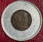 Encased Coin Au Details 1927 Lincoln Cent Foundation Fortune -jun667