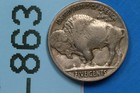 1927 5c Indian Head Buffalo Nickel Early Us Type Coin Raw-863