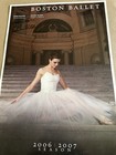 Boston Ballet Limited Edition Poster 2006-2007 Season With Signed 2 Autographs