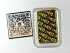 Classic Vintage Johnson Matthey 10 Grams  9999 Fine Gold Bar - Sealed 