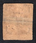 April 3  1772 9d Nine Pence Pennsylvania Colonial Currency Note