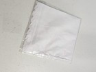 Happy Tears Handkerchief Blue Embroidered Hearts Bride Wedding Something Blue