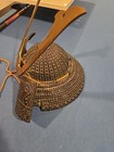 Japanese Samurai Cast Iron Kabuto Helmet Antique Decoration