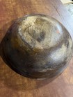 Vintage Wooden Bowl 13 In  Diameter