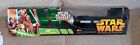 2002 Hasbro Jedi Green Electric Lightsaber Star Wars Revenge Of The Sith Sealed 
