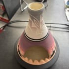 Rare Vintage Native American Indian Pottery Tepee Candle Incense Burner 