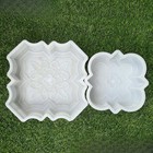 2 Pieces Garden Pathway Brick Models Patio Paving Stone Model Lightweight
