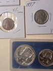Collectible Junk Drawer Lot 1966 Sms Mint Set Silver Liberty 10c Wheats  more