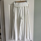 Free People Beach Off White Wide Leg Lounge Pants Sz Medium