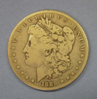1889cc Rare Major Key To Series Carson City Morgan Silver Dollar Vg fine Details