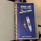 Magic Sing Wireless Karaoke Microphone Kit   Tagalog 3   6 Song Lists  Free Ship