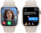 Apple Watch Series 9 Gps 41mm Smartwatch With Starlight Aluminum Case Band
