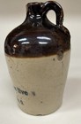 Vintage Motto Advertising Jug 4 5 Inches  Detrick Distilling Dayton Oh