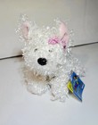 Ganz Webkinz White Terrier Plush W  Sealed Code Stuffed Animal Toy Hm106