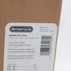 Amerock Single Post Toilet Paper Holder Clear champagne Bronze 7-1 16 